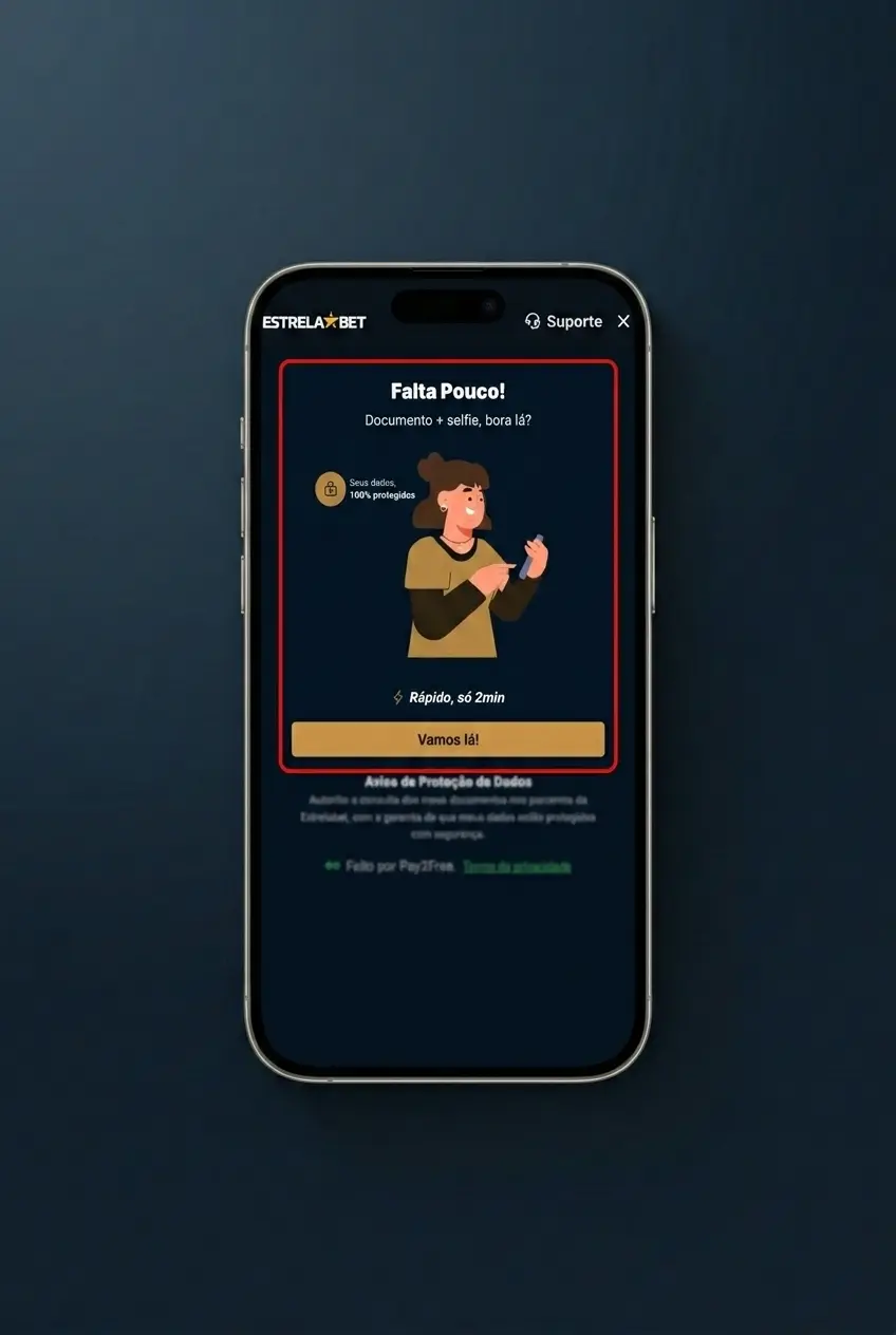 Aplicativo EstrelaBet aberto em smartphone mostrando apostas em hóquei no gelo com odds ao vivo da NHL
