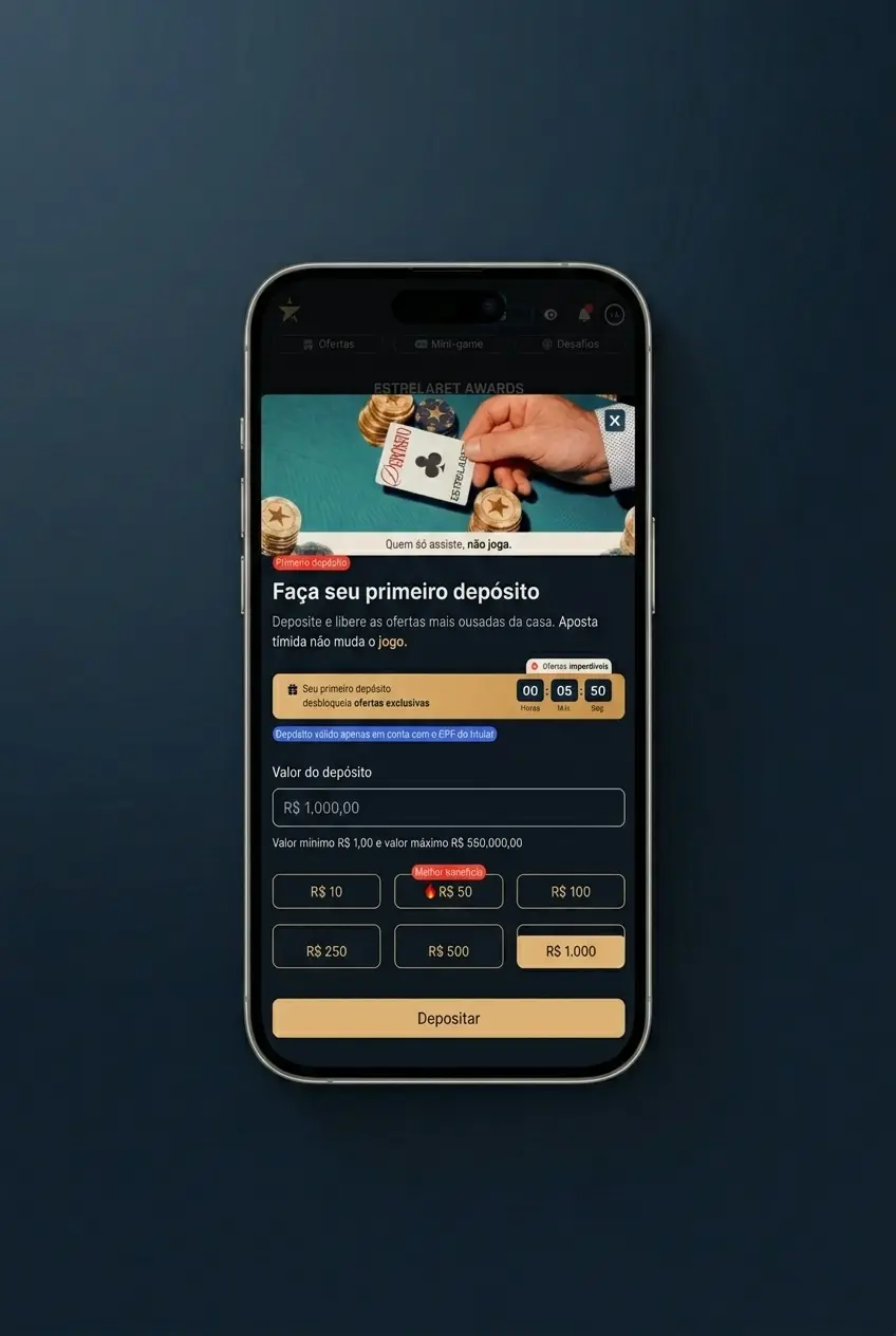 App EstrelaBet para apostas em hóquei no gelo disponível para Android e iOS com mercados NHL e KHL