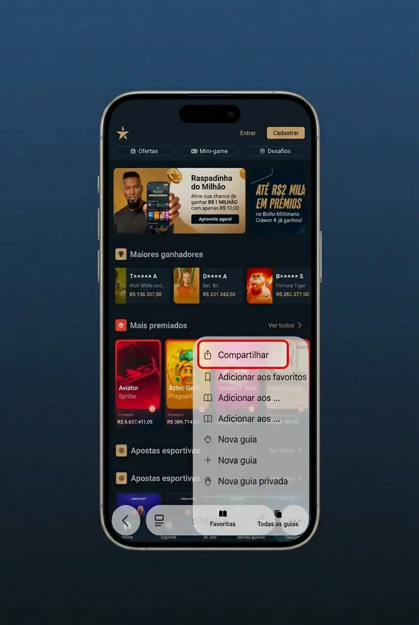 Guia passo a passo para baixar o app EstrelaBet no iOS via App Store em iPhone ou iPad