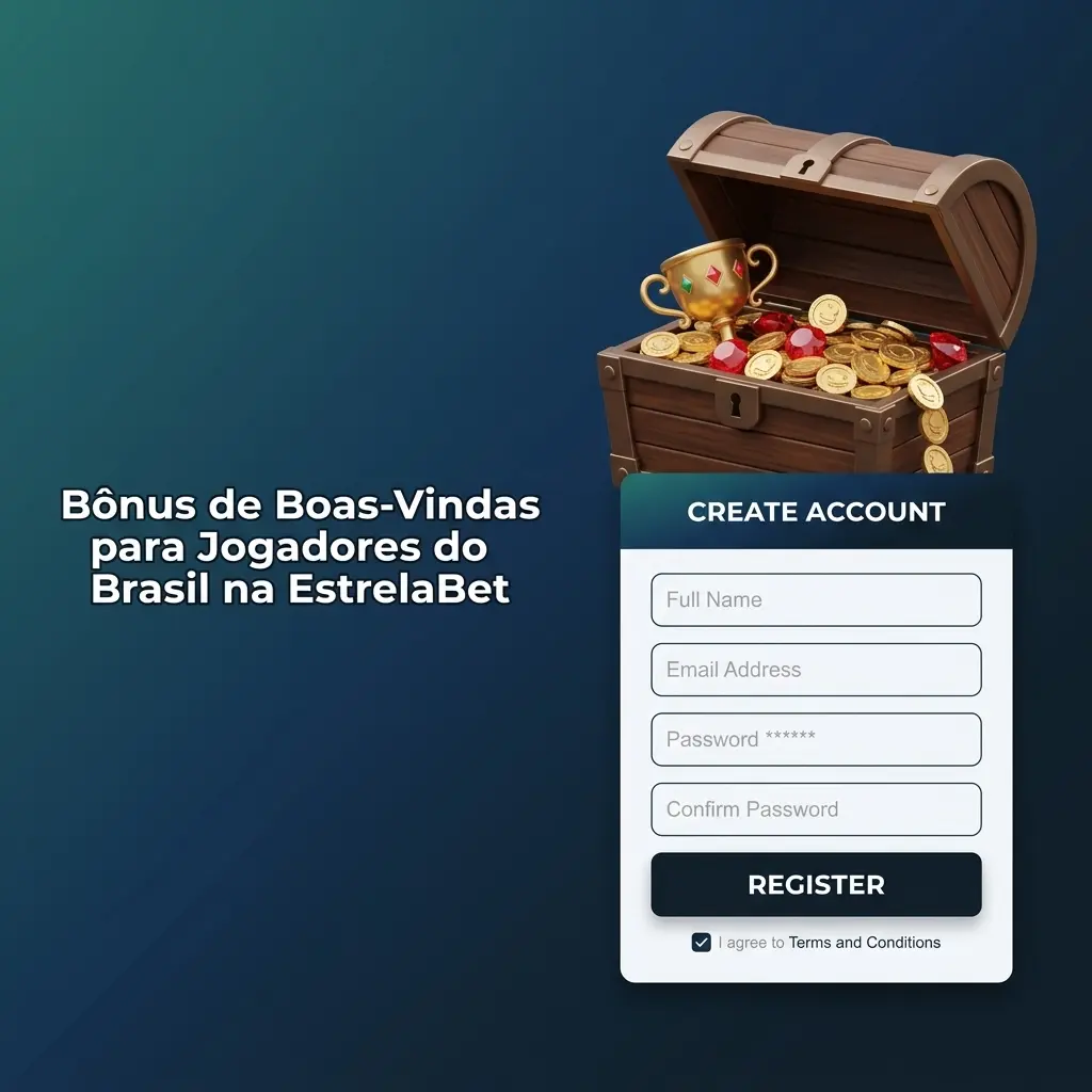 Bônus de boas-vindas EstrelaBet para apostas esportivas e cassino disponíveis para novos jogadores do Brasil