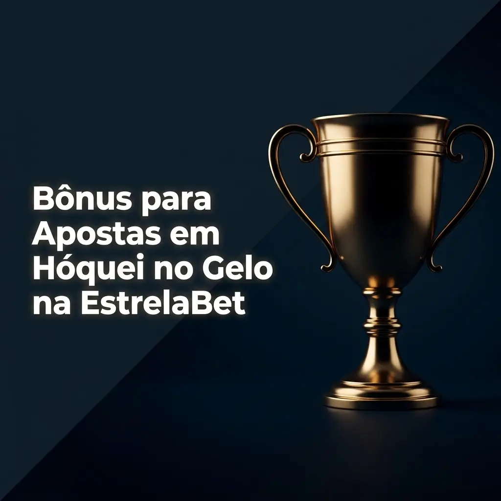 Bônus de boas-vindas EstrelaBet de até R$500 para apostas esportivas em hóquei no gelo