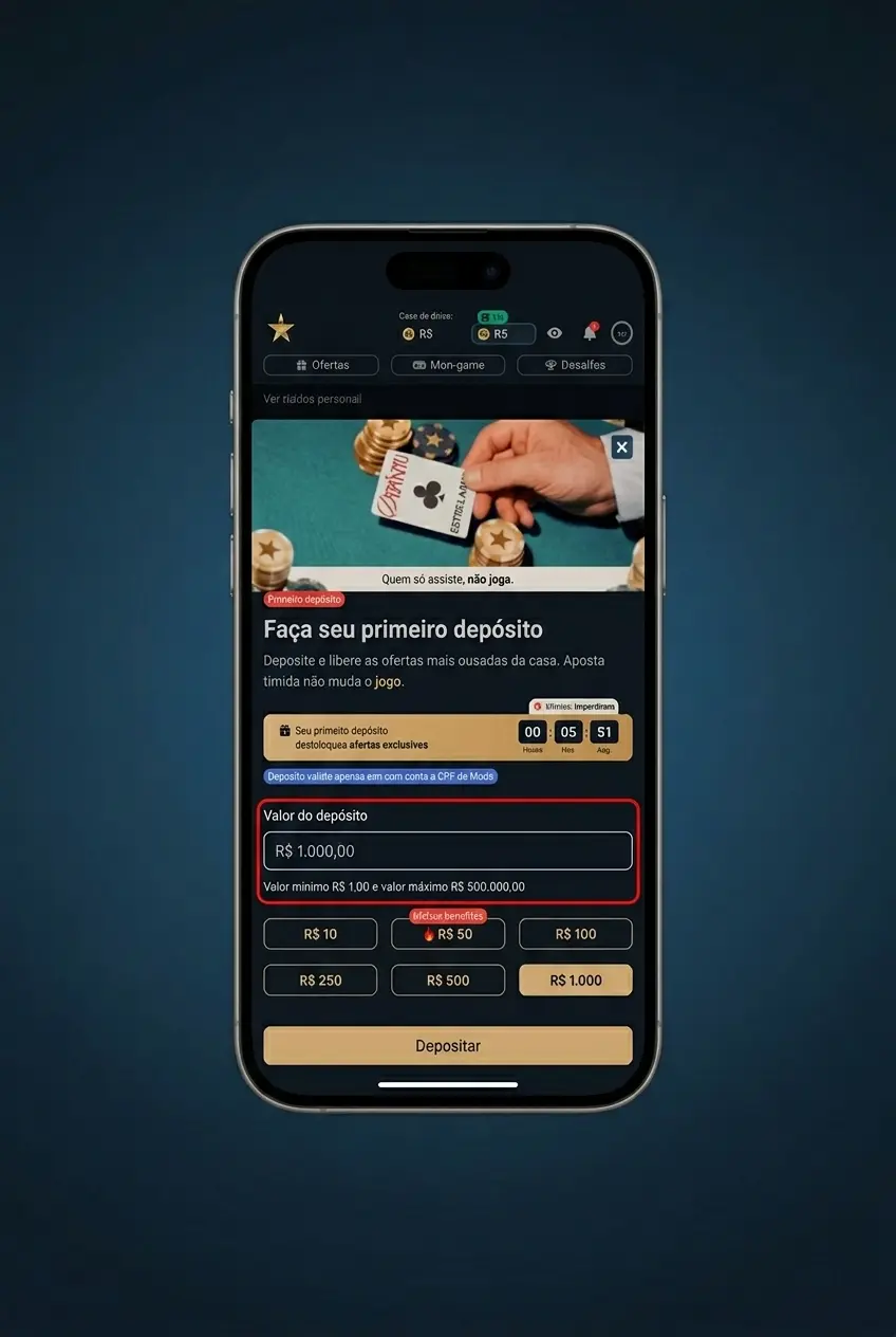 Guia passo a passo para começar a jogar slots na EstrelaBet, desde login até girar os rolos