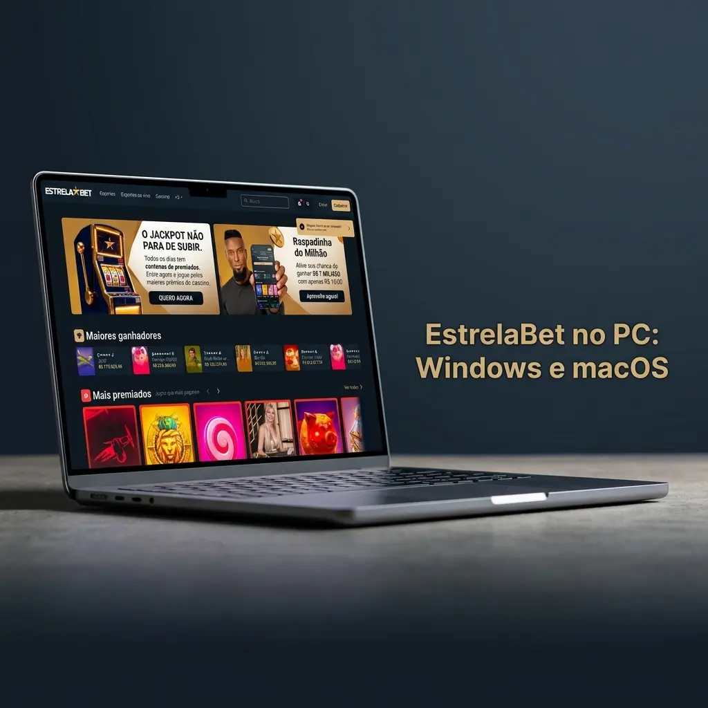 EstrelaBet no PC: acesse via navegador no Windows e macOS sem instalar software adicional