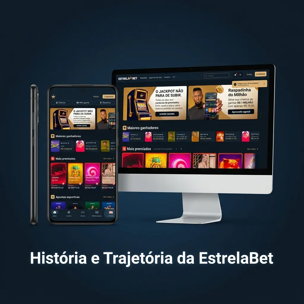História e trajetória da EstrelaBet, plataforma brasileira de apostas esportivas fundada em 2019 por César Carvalho