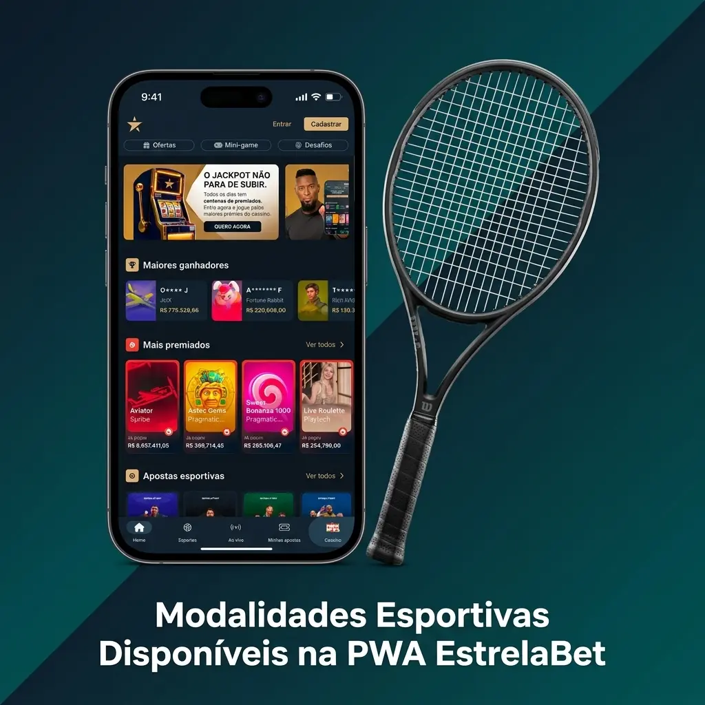 Modalidades esportivas disponíveis na EstrelaBet: futebol, basquete, tênis, MMA, e-sports e mais