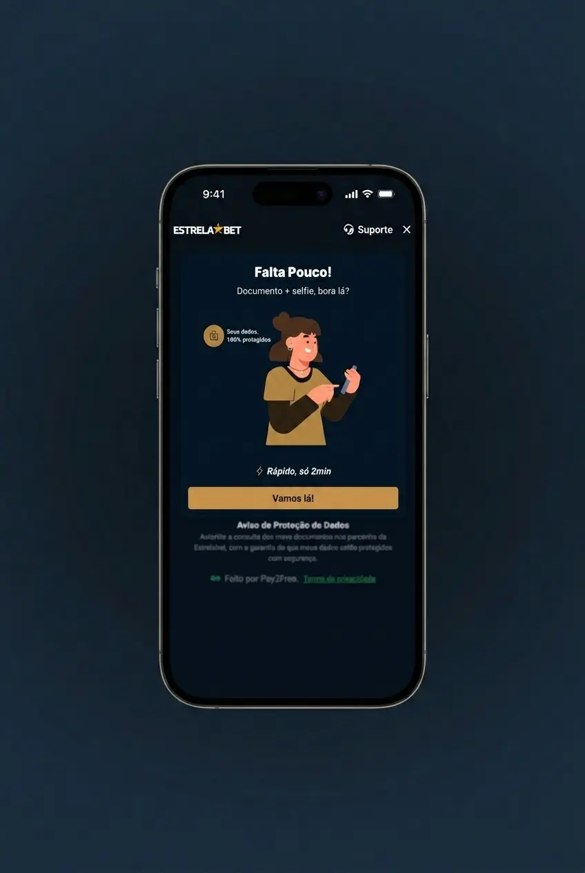 Passos para começar a apostar no app EstrelaBet: instale, faça login e aposte em esportes com saques via Pix.