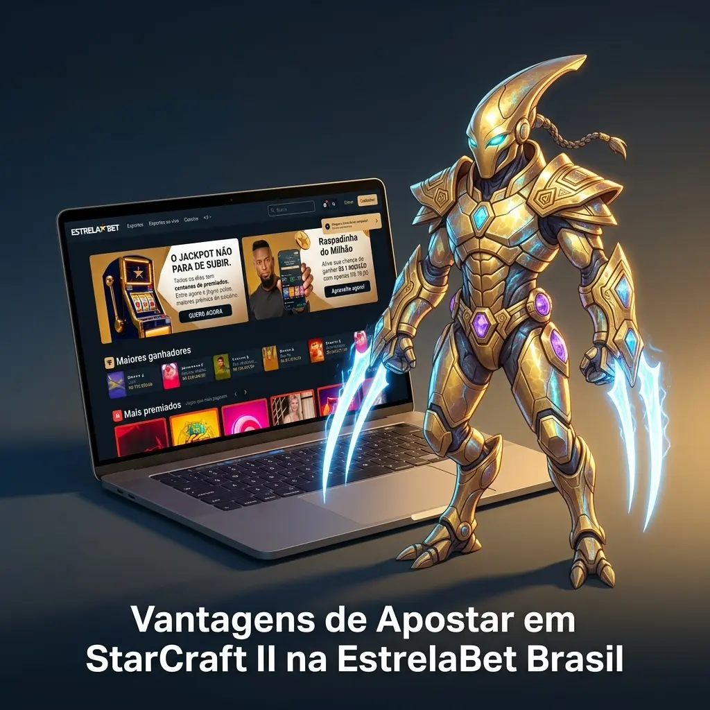 Vantagens de apostar em StarCraft II na EstrelaBet Brasil: Pix, odds competitivas e suporte em português