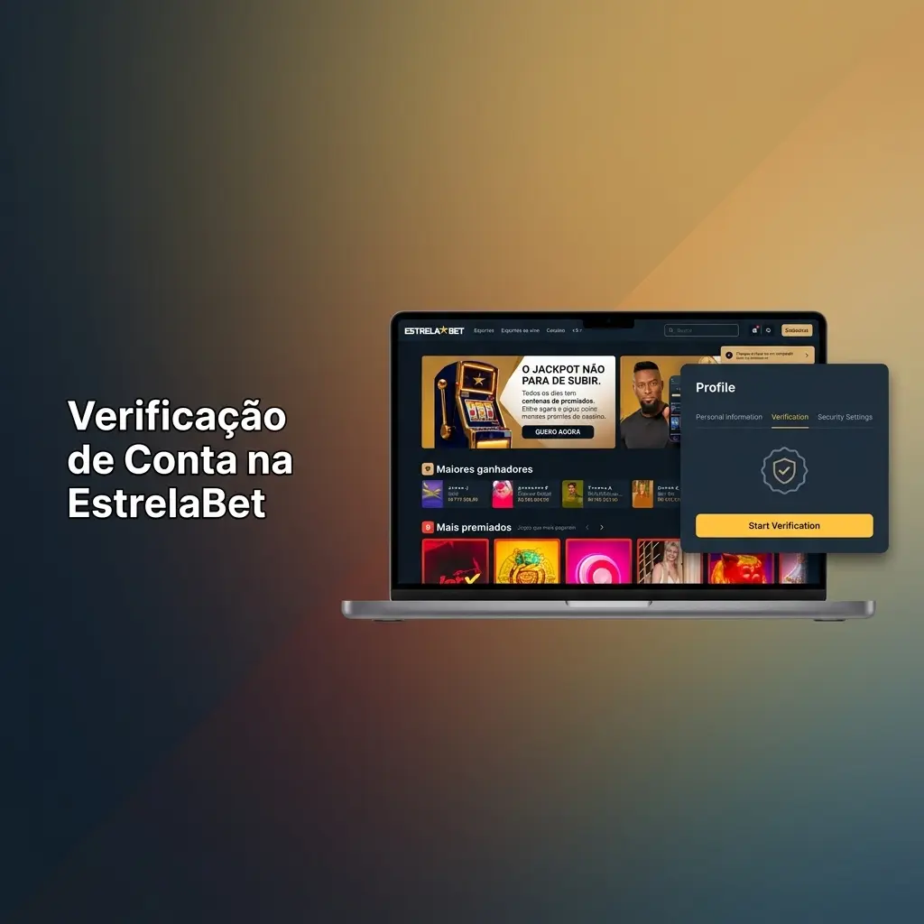 Processo de verificação de conta na EstrelaBet com documentos de identidade, CPF e comprovante de residência