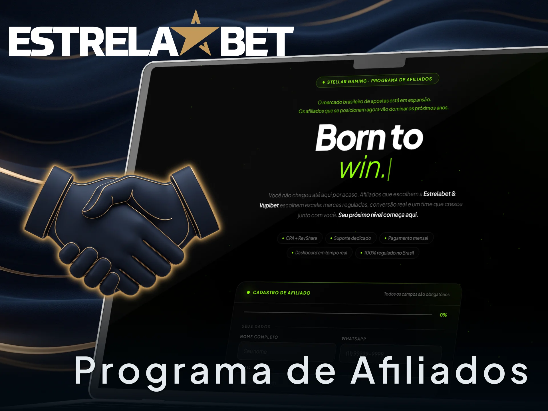 Participe do programa de afiliados da EstrelaBet e comece a faturar comissões.